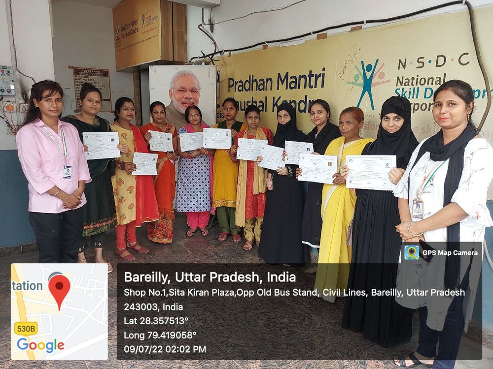 Certificate — Mahendra Skills (MSTDPL)