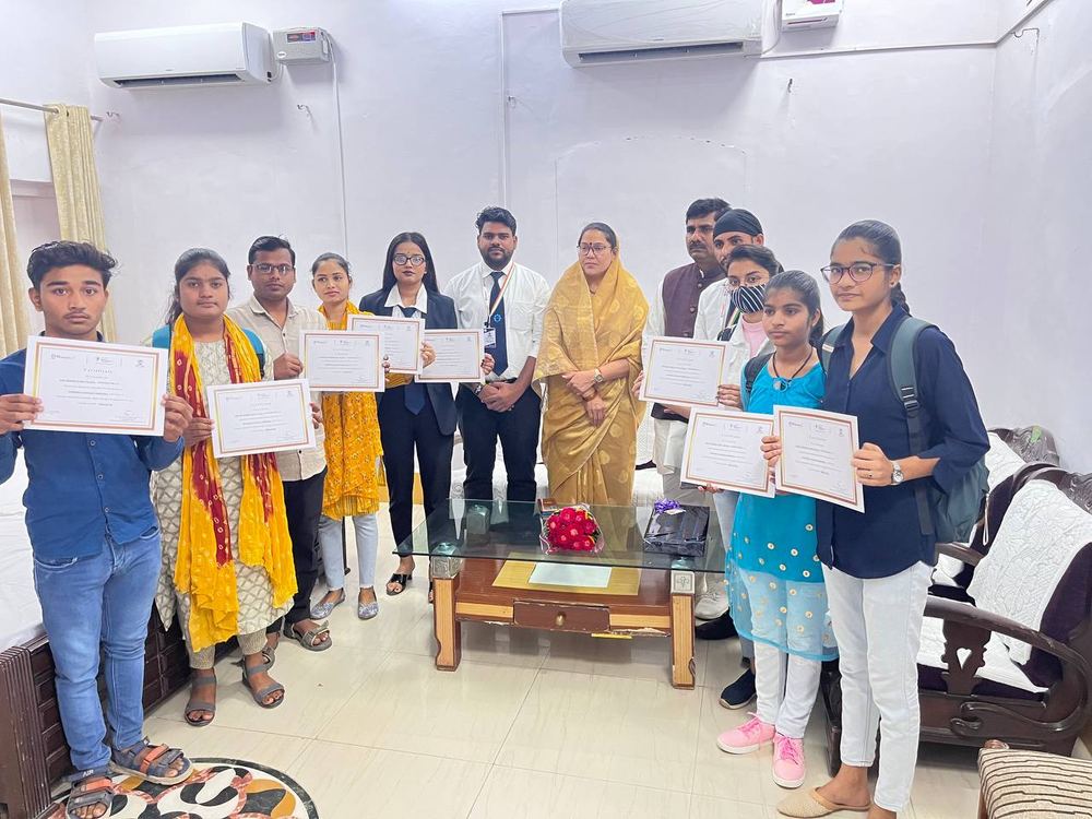 Certificate — Mahendra Skills (MSTDPL)