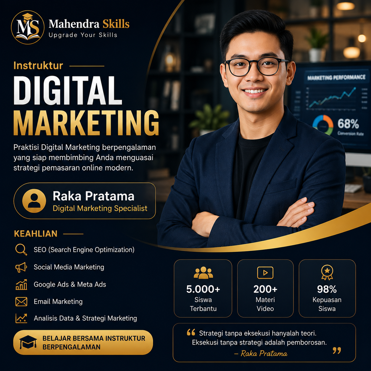Instruktur Digital Marketing